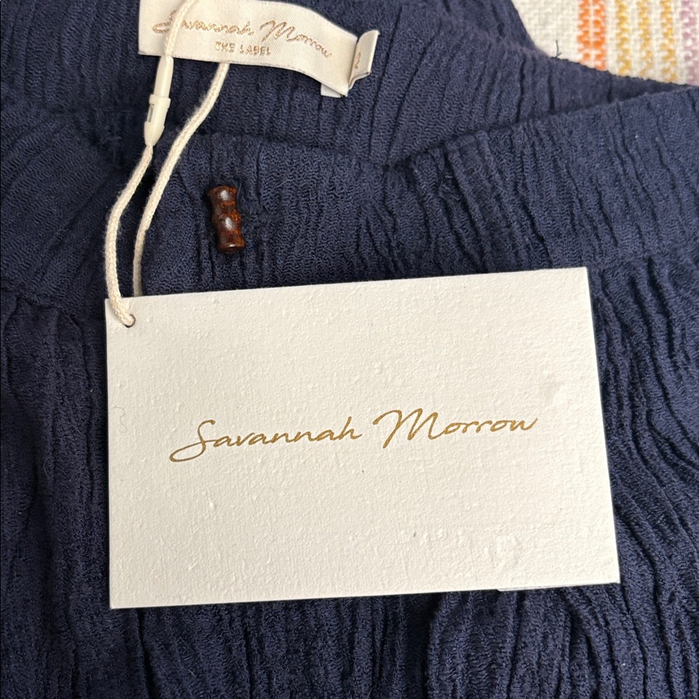 XS - NWT - Savannah Morrow - Willow Pant Indigo